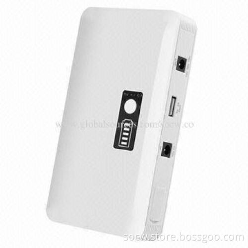12,000mAh Jump Starter with 200A Starting Current, 145 x 80 x 24mm Size
